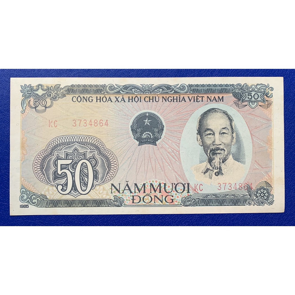 Sưu tầm 50 đồng 1985 - cầu Thăng Long