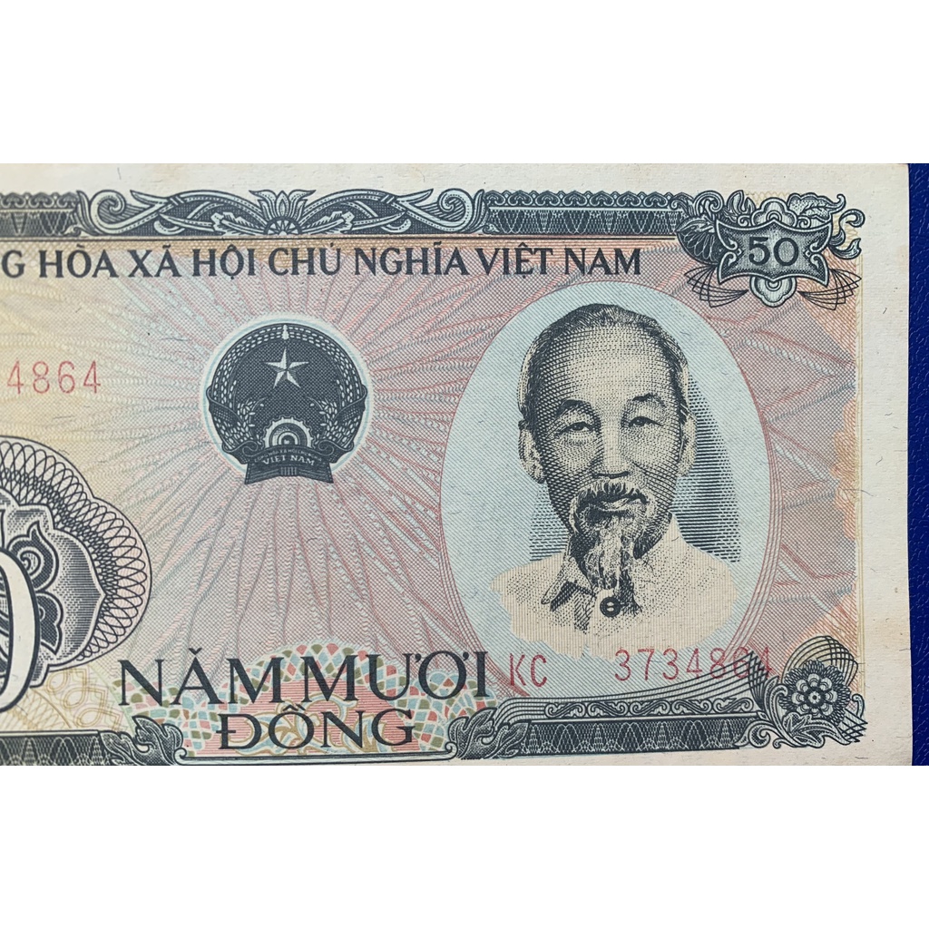 Sưu tầm 50 đồng 1985 - cầu Thăng Long