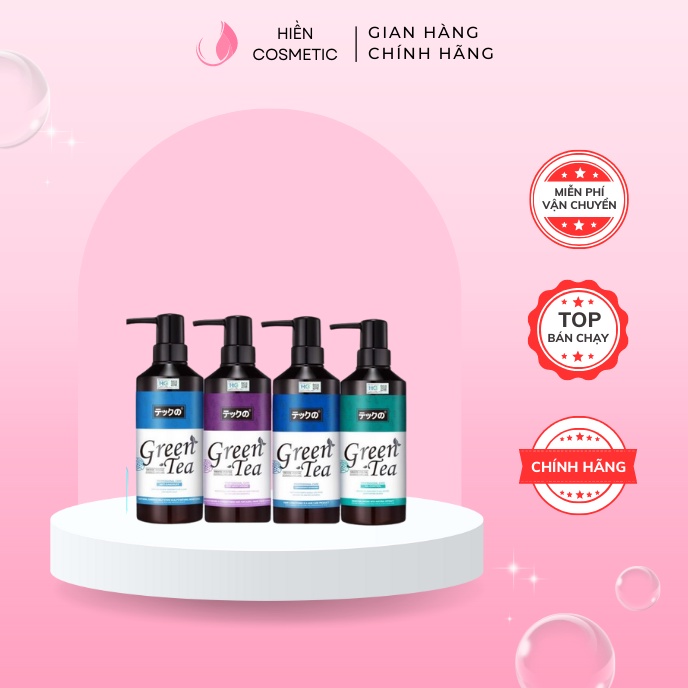 Dầu gội trà xanh Meiki 780ml chống nhờn dưỡng sâu chống gàu chính hãng