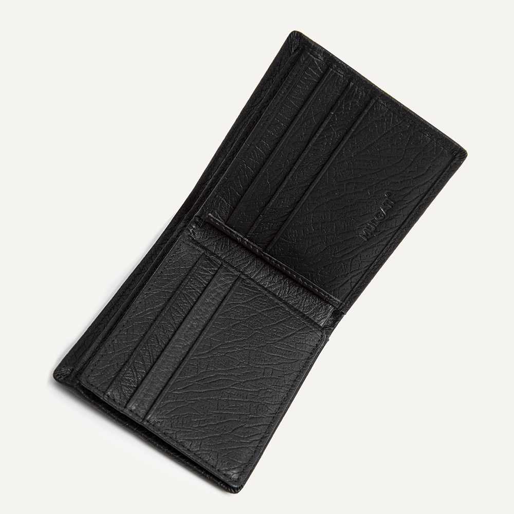Ví da bóp da nam MULGATI Black Leather Wallet - VD015
