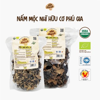 Mộc nhĩ khô hữu cơ - nấm phú gia