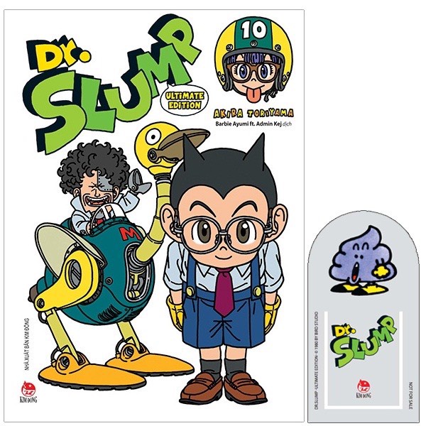 Truyện tranh - Dr.Slump Ultimate Edition - Lẻ tập 10 11 12 13 14 15  - Tặng Kèm Clearfile
