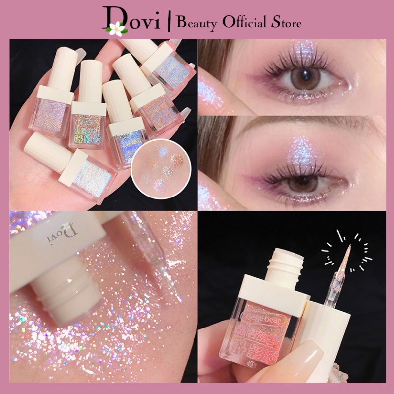 Nhũ Mắt Dạng Kim Tuyến Dùng Trang Điểm, Nhấn High Light, Bắt Sáng Hoặc Làm Nhũ Makup Mắt Thay Phấn Mắt GEGE BEAR