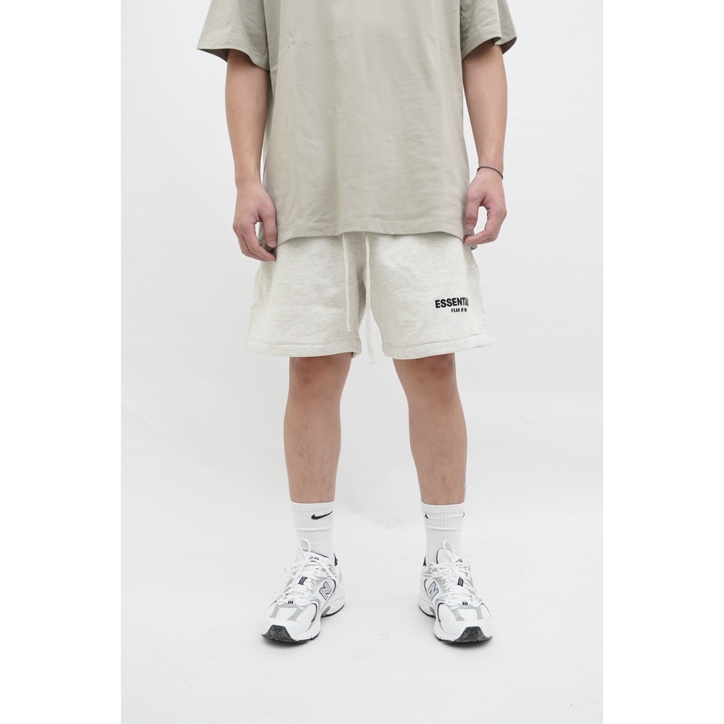 Quần short ESSENTIALS FEAR OF GOD FOG ss22 TLS streetwear unisex chất liệu nỉ bông cao cấp