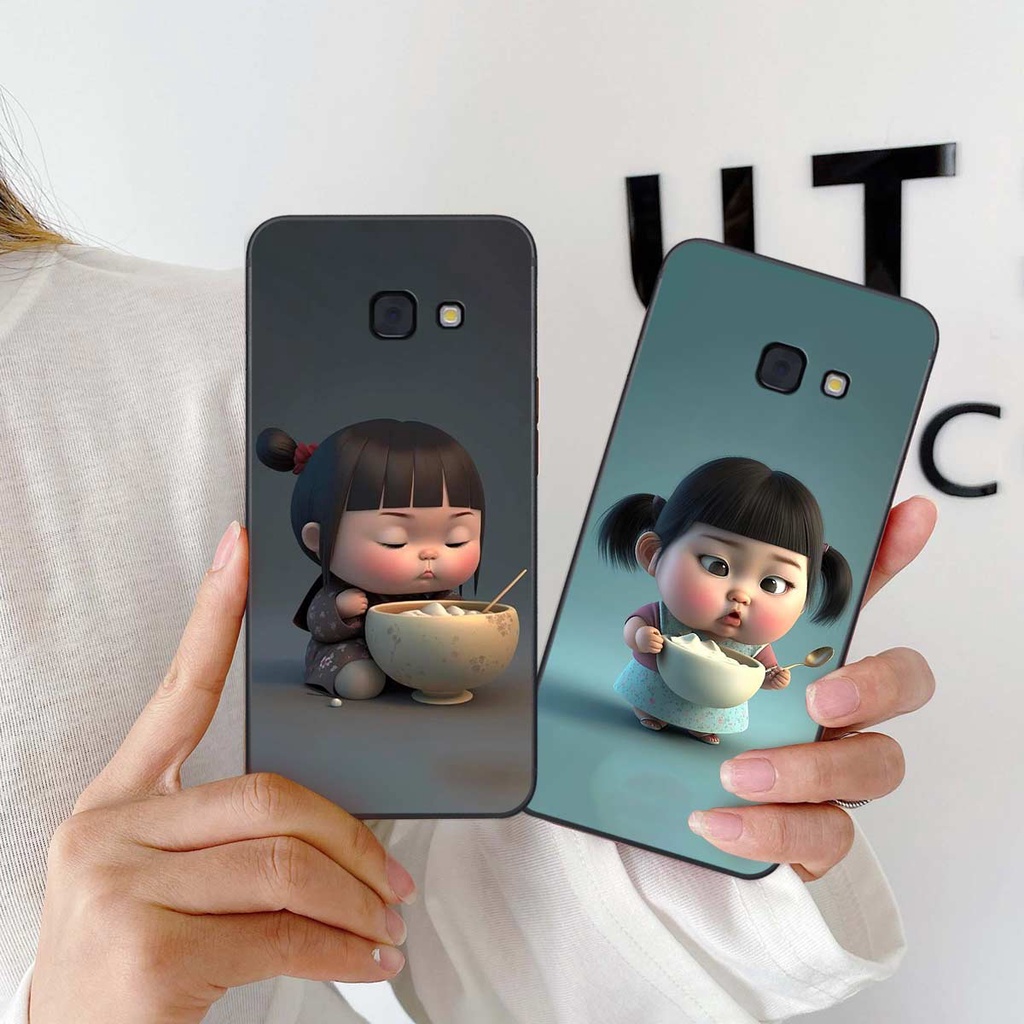 Ốp lưng Samsung A3 2017 / A5 2017 / A7 2017 hình cô bé béo, mập xinh, cute đáng yêu
