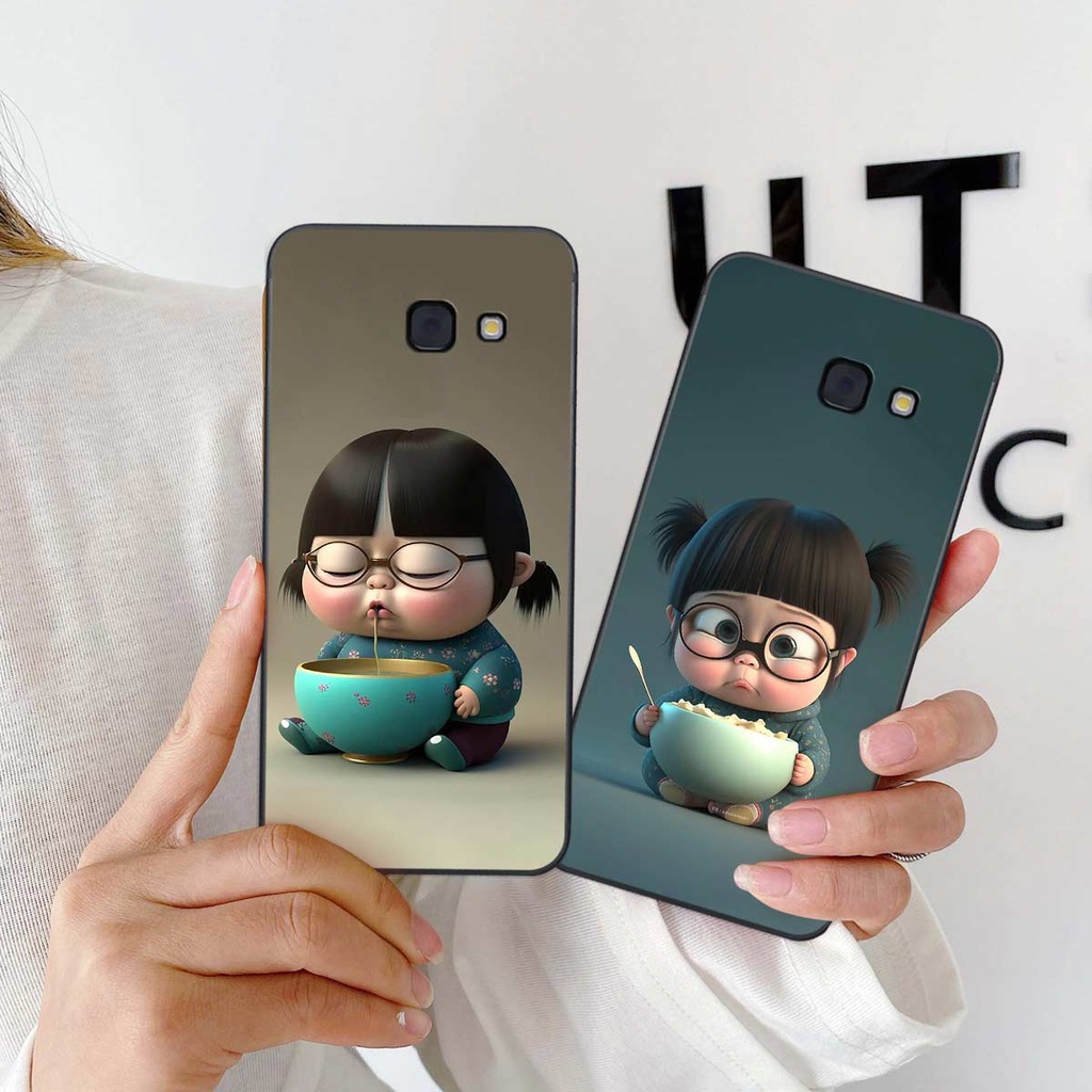 Ốp lưng Samsung A3 2017 / A5 2017 / A7 2017 hình cô bé béo, mập xinh, cute đáng yêu