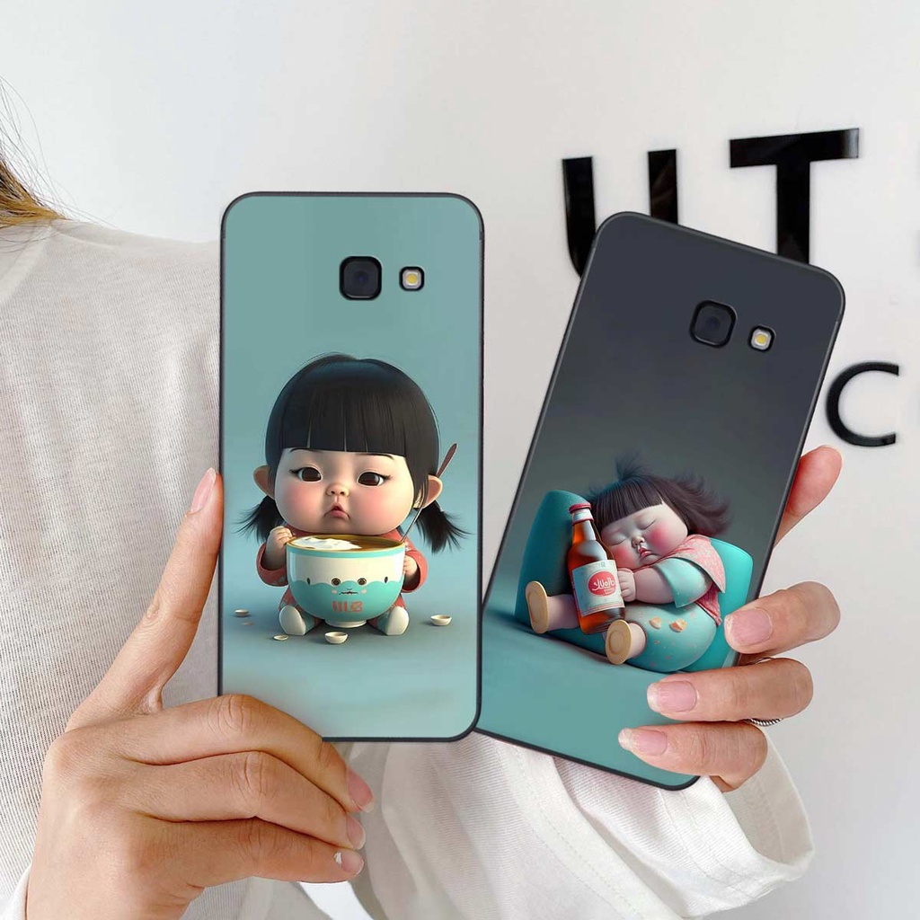 Ốp lưng Samsung A3 2017 / A5 2017 / A7 2017 hình cô bé béo, mập xinh, cute đáng yêu