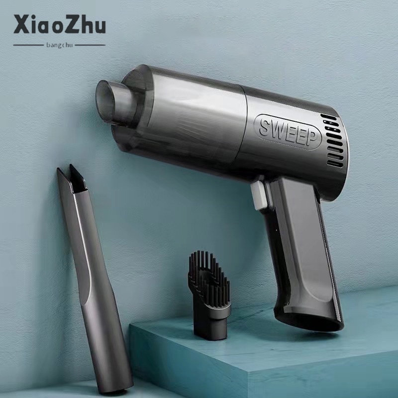 xiaozhubangchu Máy Hút Bụi Cầm Tay Không Dây Công Suất Cao Cho Xe Hơi
