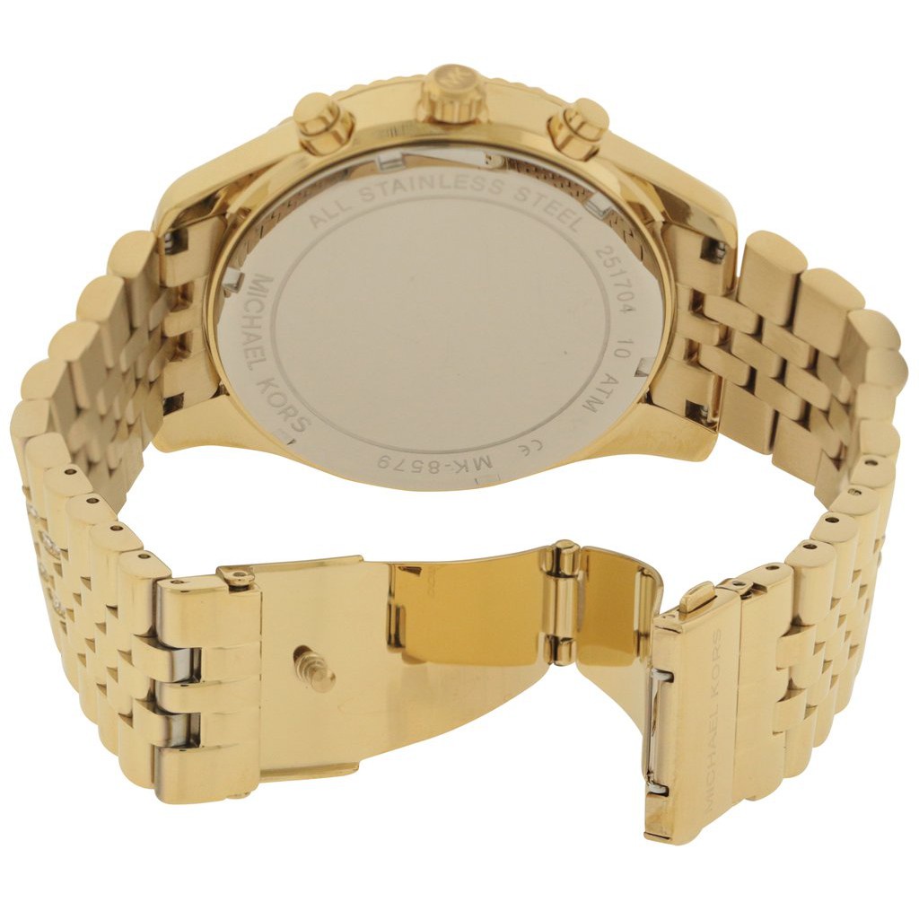 Đồng hồ nam cao cấp Michael Kors Lexington Men's Watch MK8579, đồng hồ nam dây thép không gỉ - máy pin - size 44mm - Aut