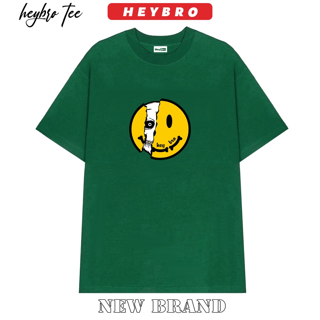 Áo thun nam nữ unisex tay lỡ form rộng oversize Local Brand HEYBRO / ICON