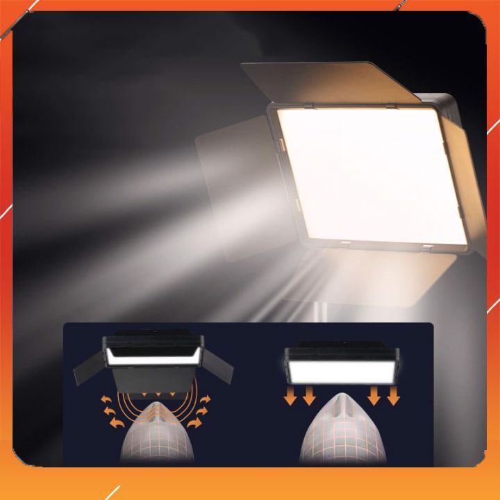 Đèn RL-900 - Đèn LED Barndoor Công Suất 85W Trợ Sáng Cho Quay Phim, Studio Nhỏ, Livestream