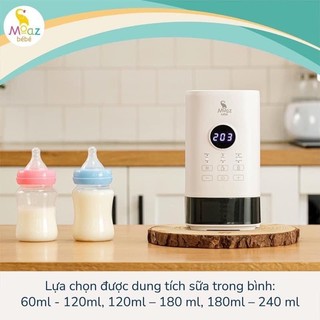 Máy Hâm Sữa Thông Minh Siêu Tốc Moaz Bebe MB-033