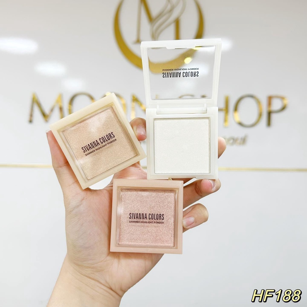 Phấn Bắt Sáng Sivanna Colors Shimmer Highlight Powder