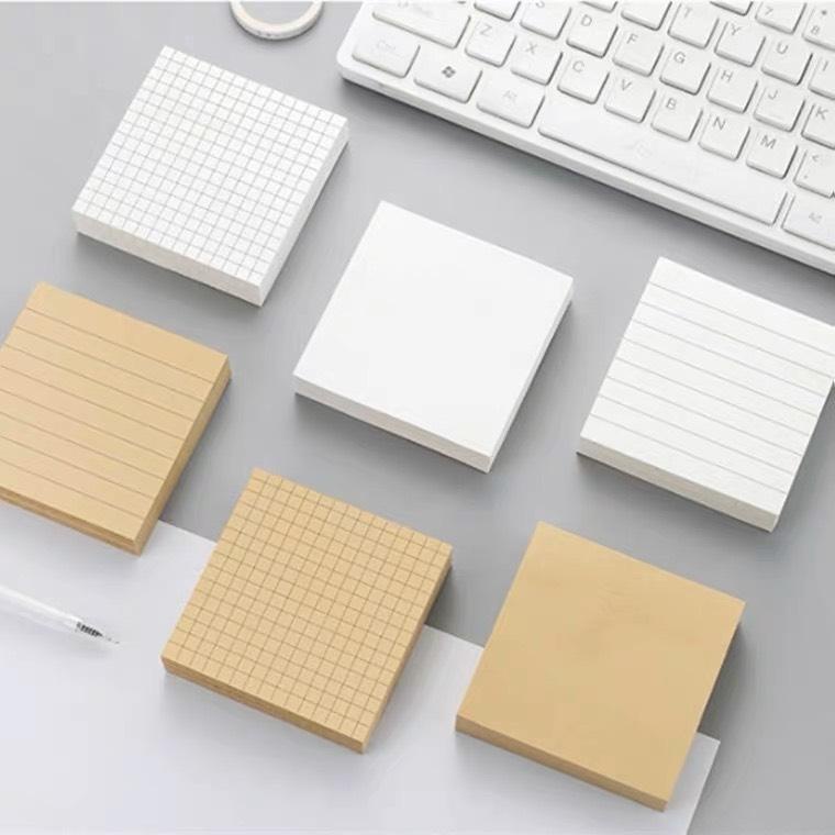 Giấy Ghi Chú Hình Vuông , Giấy Note 80 Trang Kiểu Dáng Đơn Giản Tiện Dụng