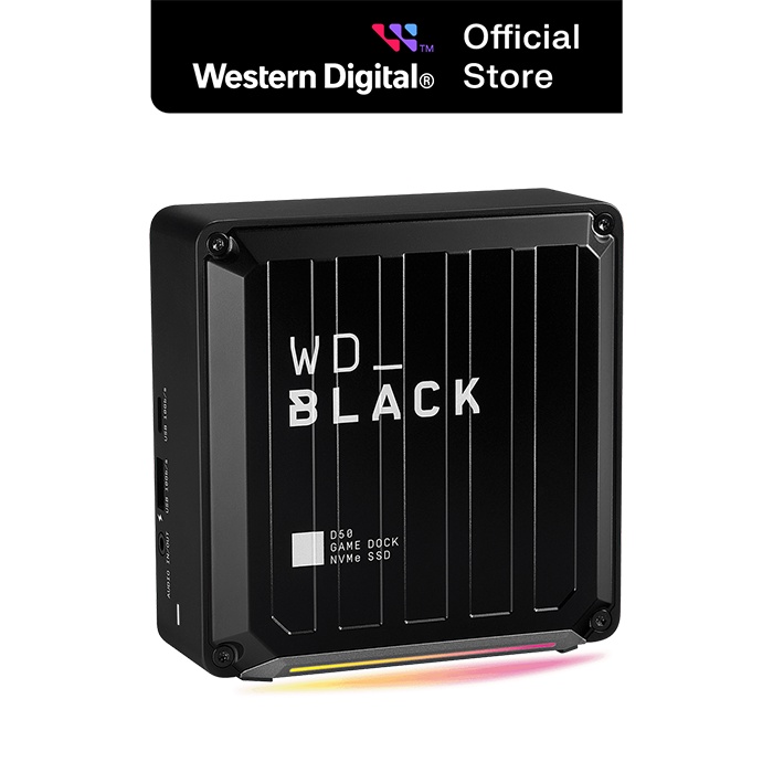 Ổ Cứng Western Digital WD Black D50 Game Dock Nvme SSD 1TB - WDBA3U0010BBK