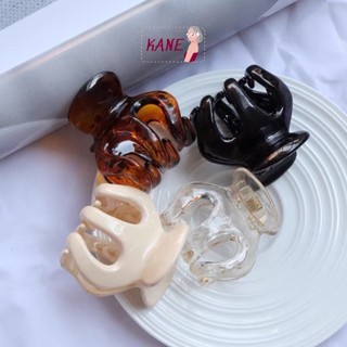 Kẹp Càng Cua Kiểu Thái Lan hot 6 răng Kane, Kẹp Càng Cua Thần Thánh đen, nâu, trong suốt