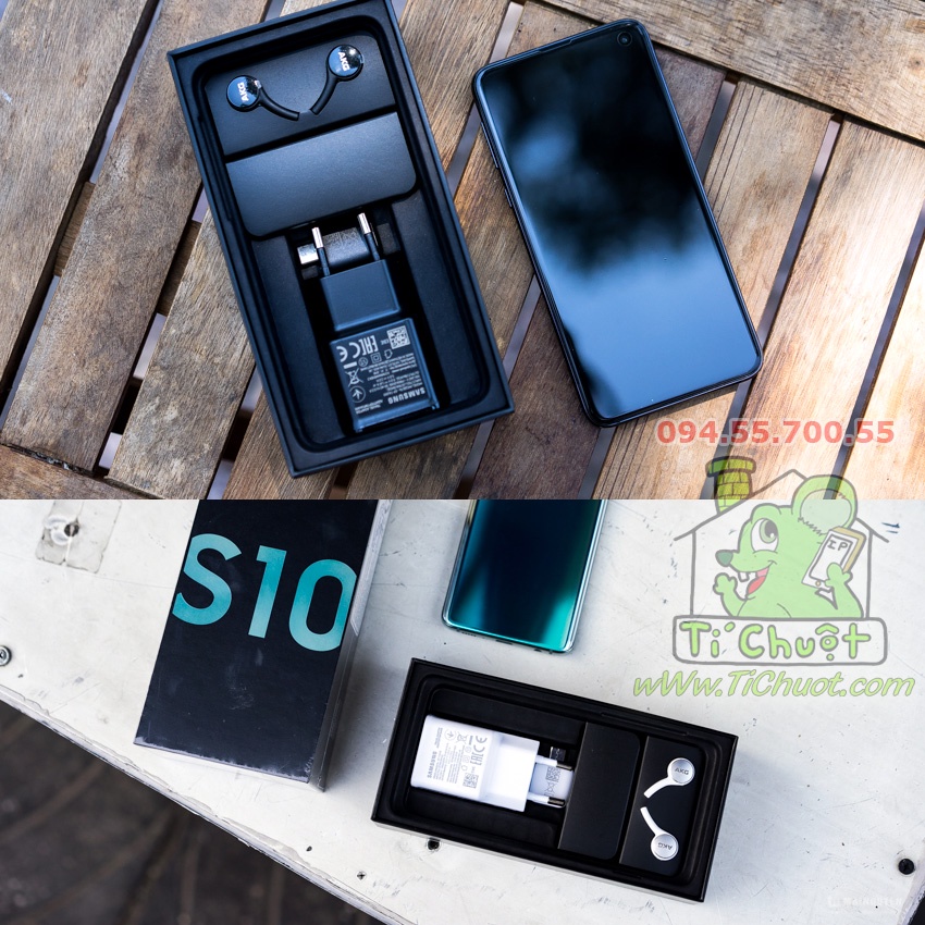 [Chính Hãng-Jack 3.5mm] Tai Nghe Samsung AKG S10/S10+ ZIN Dây Dù Chống Gãy