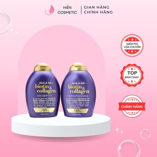 Gội xả Biotin collagen tím