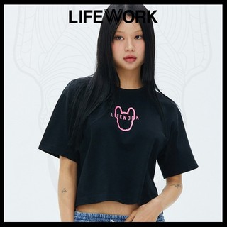 Áo Thun Nữ Lifework  Figure Silhouette Short T-shirt LW235TS794