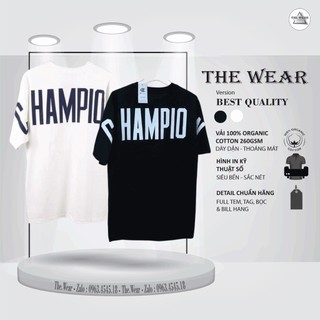 Áo thun champion big logo heritage big logo back tee