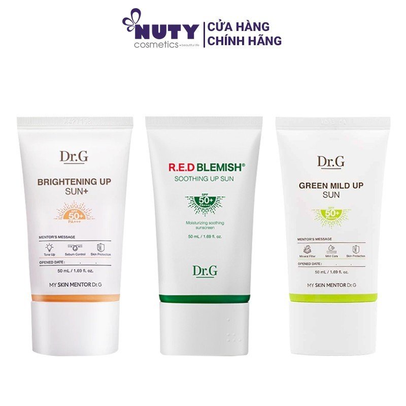 Kem Chống Nắng Dr.G Sun+ SPF50+ PA++++ (50ml)