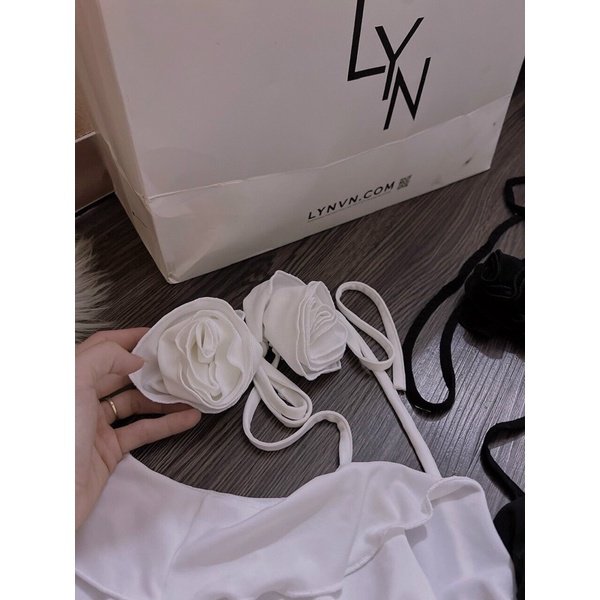 Đầm Đính Hoa Tua Rua Siêu Hot D205