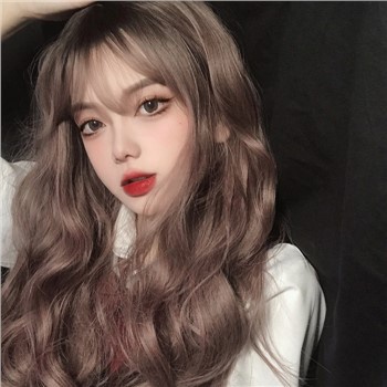 Hermione Bộ Tóc Giả Dài Mái Bằng Len Lông Xù Xinh Xắn Dành Cho Nữ Hóa Trang lolita