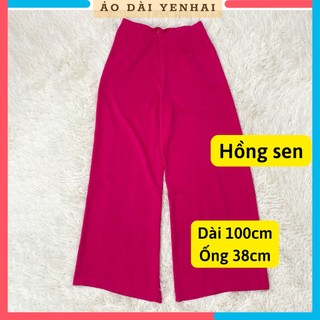 Quần lụa mặc kèm áo dài chất lụa thái tuấn mềm mịn co giãn dày