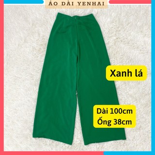 Quần lụa mặc kèm áo dài chất lụa thái tuấn mềm mịn co giãn dày