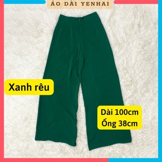 Quần lụa mặc kèm áo dài chất lụa thái tuấn mềm mịn co giãn dày