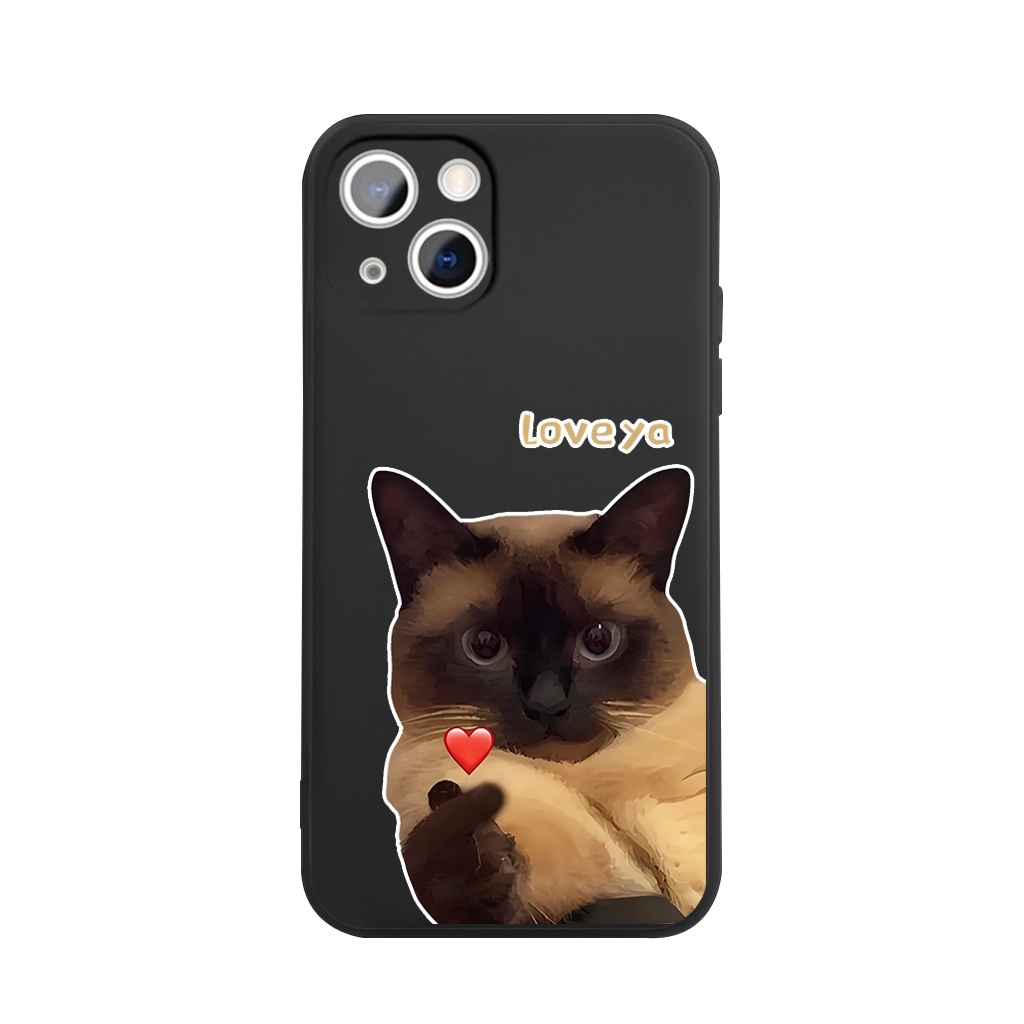 Ốp lưng mềm chống bẩn hình cặp đôi độc lạ Cho iPhone 14 13 12 11 Pro Max SE 2020 X XR XS 8 7 ip 6S 6 Plus- q2099