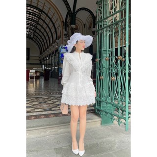 Đầm Bèo Ren 2 Tầng ( Rm ) - XIPI