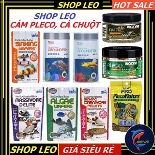 Thức Ăn Pleco các loại - Thức ăn cá pleco cao cấp - cá chuột - pleco - cá tầng đáy-shopleo