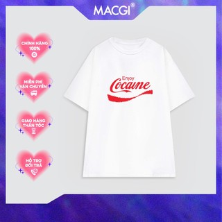 Áo thun Oversize in hình cao cấp/ Logo Coca / áo phông nam nữ unisex MACGI chính hãng Local Brand