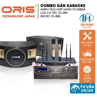 Trọn bộ karaoke gia đình chính hãng ORIS T0-289. Âm thanh trung thực mang đến cho bạn trải nghiệm tuyệt vời