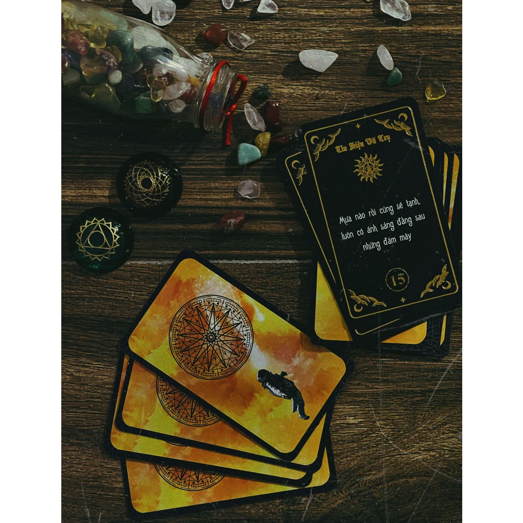 Bài Tín Hiệu Vũ Trụ - TẶNG KÈM Set Ngọc 7 viên Chakra