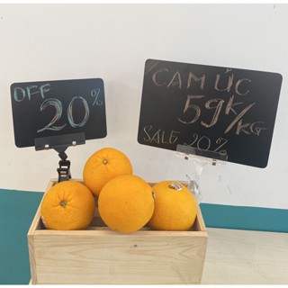  Bảng nhựa dẻo PVC đen kích thước A4 - A5 - A6 bảng giá siêu thị viết bút lông,viết phấn viết xoá được  không gồm kẹp  