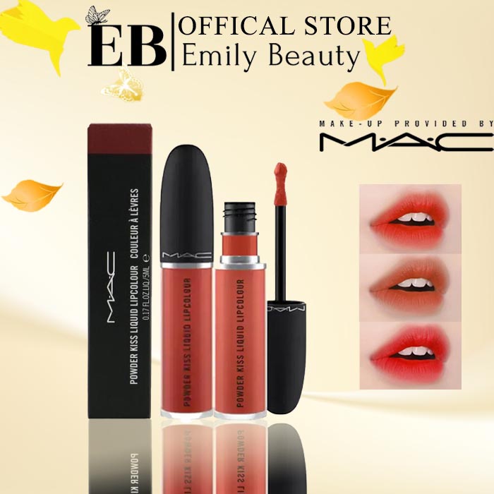 Son MAC kem Powder Kiss Liquid Lipcolour. Thanh li, xả kho