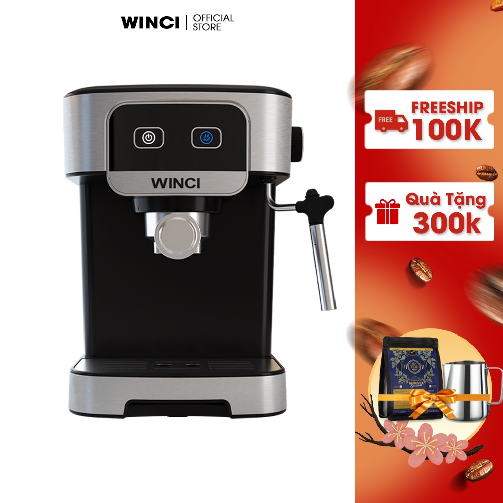 Máy pha cà phê tự động Winci EM610, Bảo hành 12 tháng.