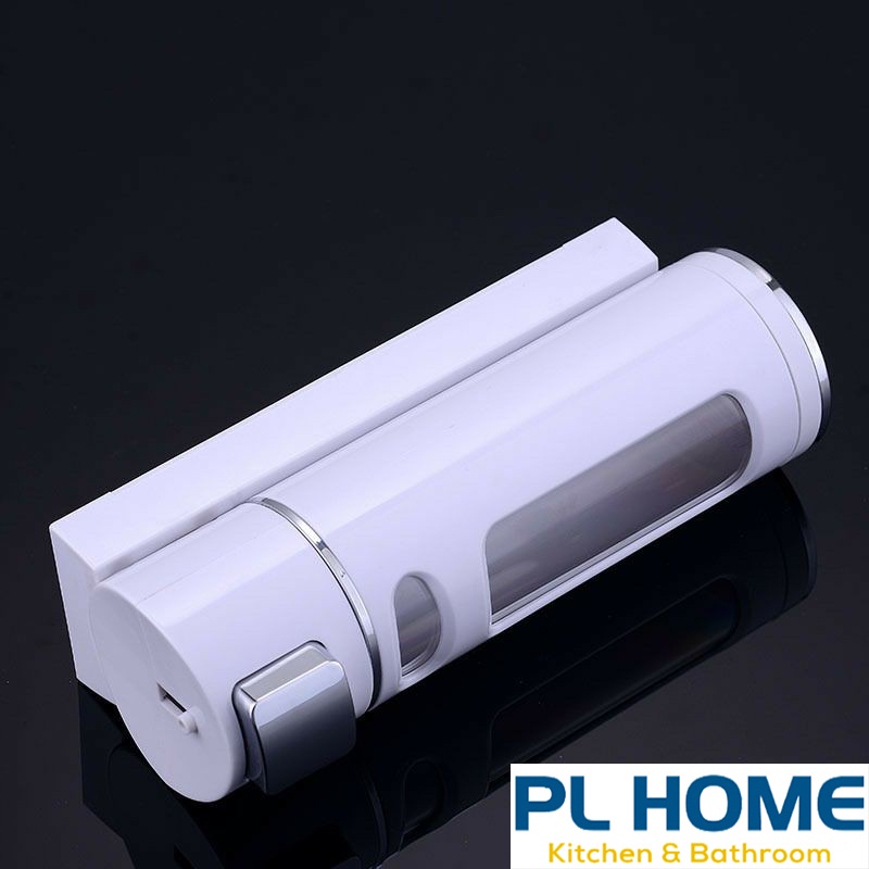 Hộp đựng sữa tắm dầu gội nước rửa tay chất liệu ABS gắn treo tường tiện lợi