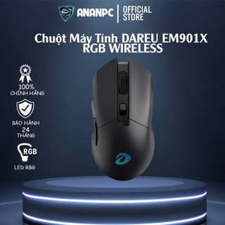 Chuột máy tính dareu em901x rgb wireless - chuột không dây an an pc phiên bản đặc biệt