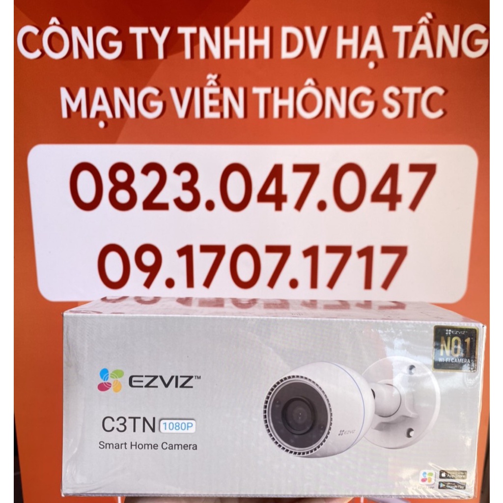 Camera EZVIZ C3TN 1080P Ngoài Trời - Chính Hãng, Giá Tốt