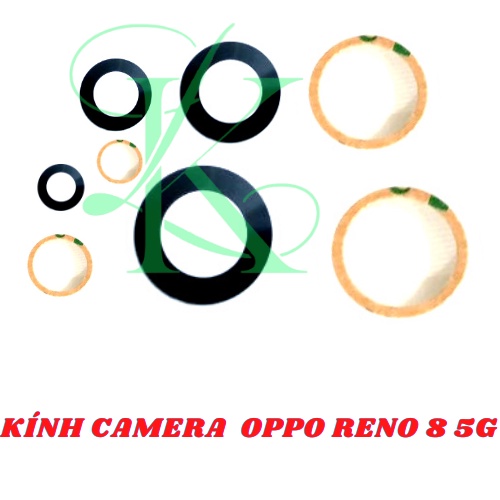 Kính camera Oppo Reno 8 5G kèm keo dán