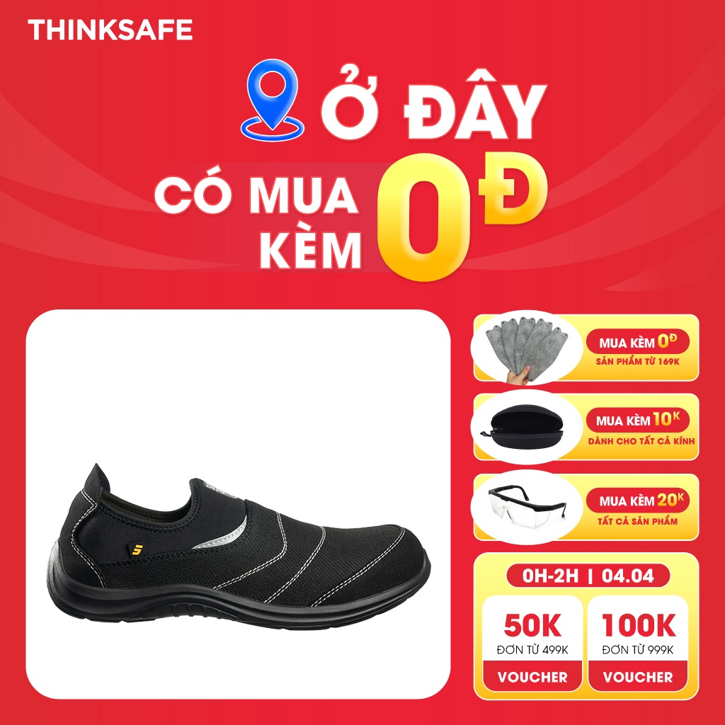 Giày bảo hộ lao động Safety Jogger Yukon S1P SRC thoáng khí, êm chân, chống đinh, chống trượt, chống tĩnh điện