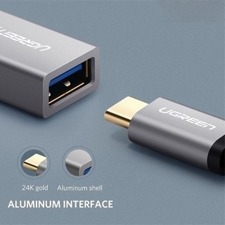 Cáp OTG USB TYPE-C sang USB 30 Ugreen 30646 (Vỏ Nhôm)