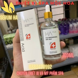 Serum HA Cấp Ẩm căng Bóng Trắng Da, Serum phục hồi da Hyaluronic acid Plus Chính Hãng 100ml