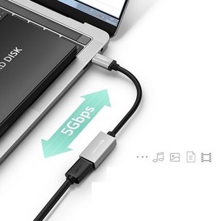Cáp OTG USB TYPE-C sang USB 30 Ugreen 30646 (Vỏ Nhôm)