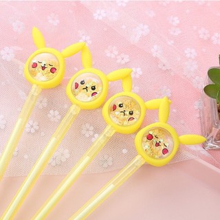 Bút nhũ pikachu-bút gel nước pikachu đáng yêu-đồ dùng học sinh giá rẻ