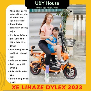 Xe điện lihaze 3 yên dung lượng pin 15a - xe điện lihaze dylex 2023