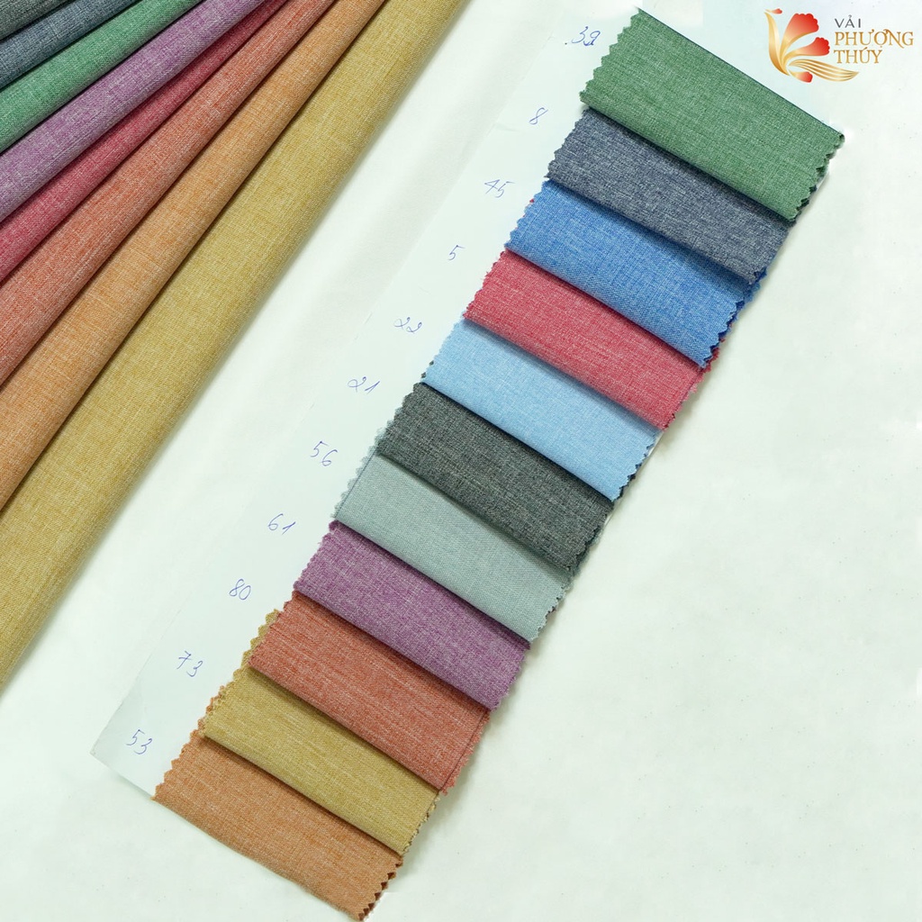 Vải lụa Cotton silk Phượng Thúy may đầm váy sơmi quần tây, chuyên thời trang nam nữ giãn nhẹ, lụa trơn khổ 1m50